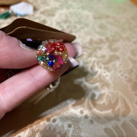 🌺🌺Flowers In A Bottle Purse Charm And Keychain - Picture 6 of 10